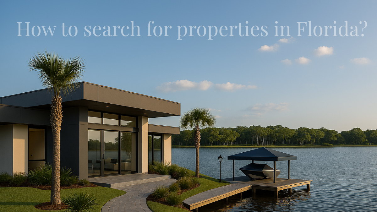 How to search properties in Florida