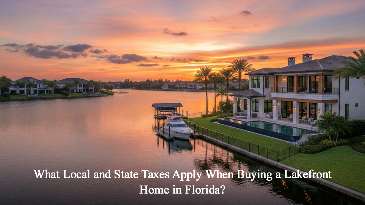 What Local and State Taxes Apply When Buying a Lakefront Home in Florida