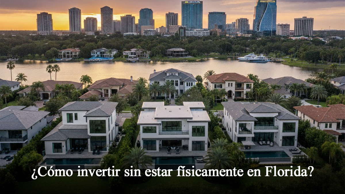 ¿Cómo invertir sin estar físicamente en Florida?