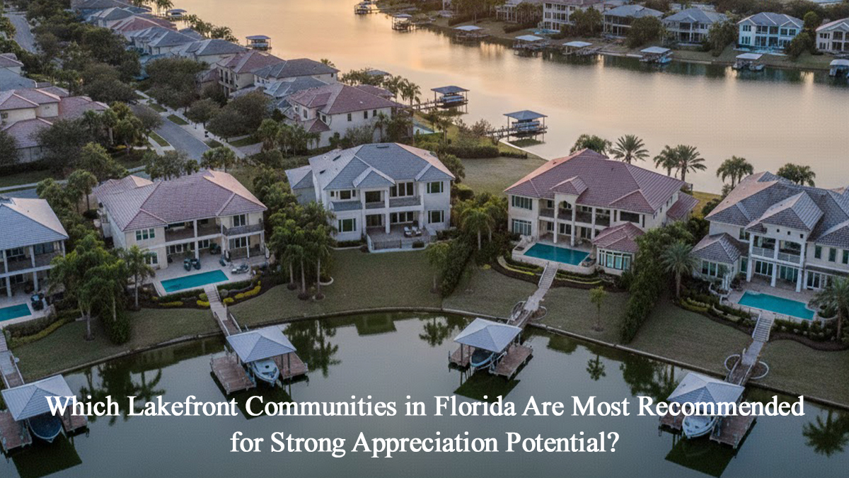 Which Lakefront Communities in Florida Are Most Recommended for Strong Appreciation Potential
