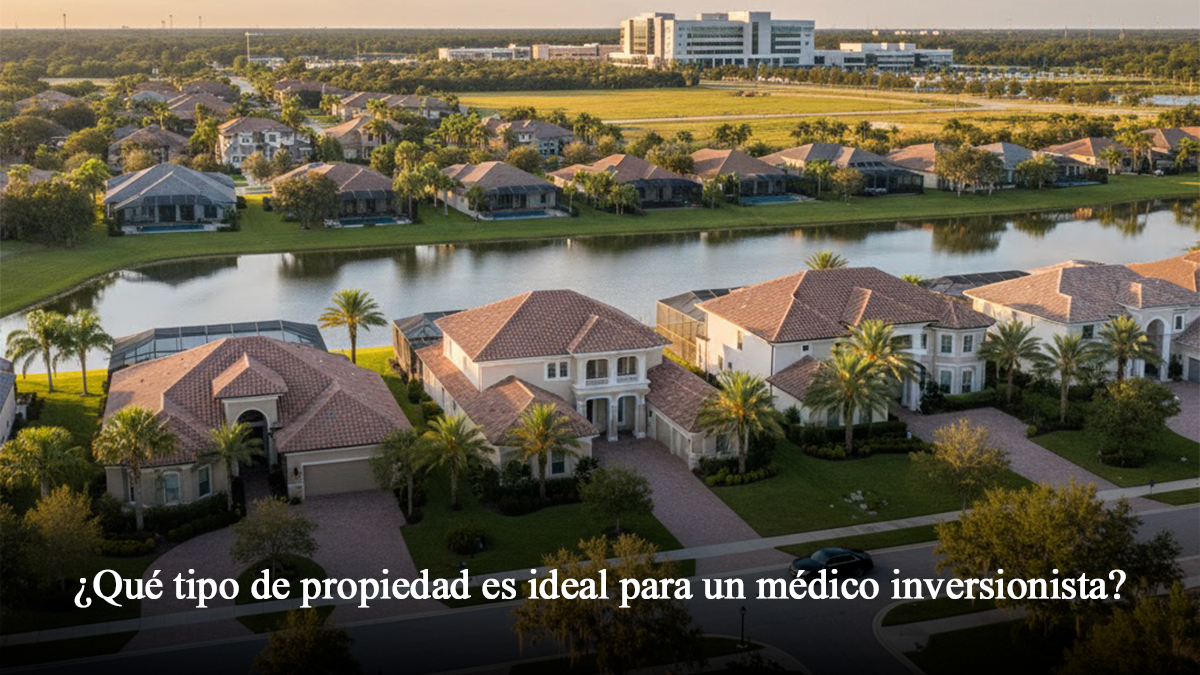 ¿Qué tipo de propiedad es ideal para un médico inversionista?