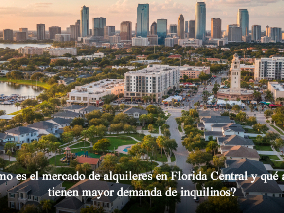 Cómo es el mercado de alquileres en Florida Central y qué áreas tienen mayor demanda de inquilinos