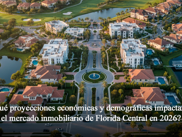 Qué proyecciones económicas y demográficas impactarán el mercado inmobiliario de Florida Central en 2026
