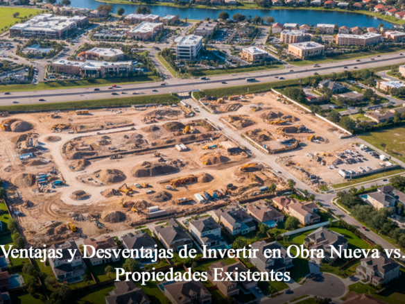 Ventajas y Desventajas de Invertir en Obra Nueva vs. Propiedades Existentes