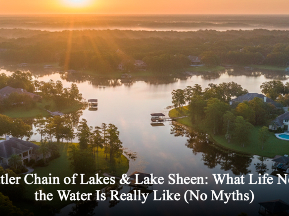 Butler Chain of Lakes & Lake Sheen What Life Near the Water Is Really Like No Myths