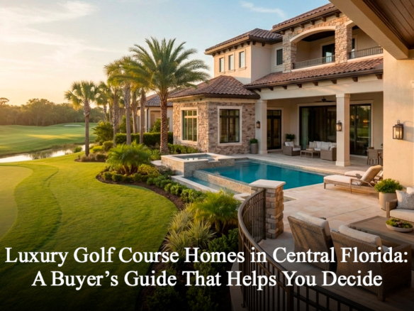 Luxury Golf Course Homes in Central Florida: A Buyer’s Guide That Helps You Decide