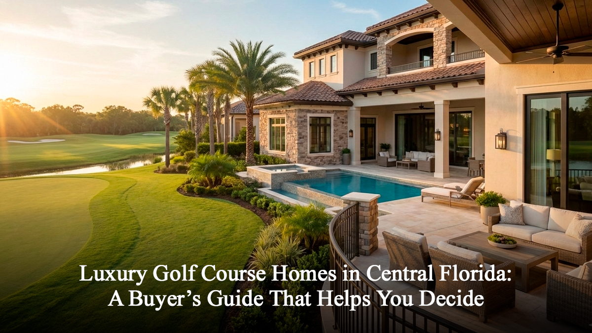 Luxury Golf Course Homes in Central Florida: A Buyer’s Guide That Helps You Decide