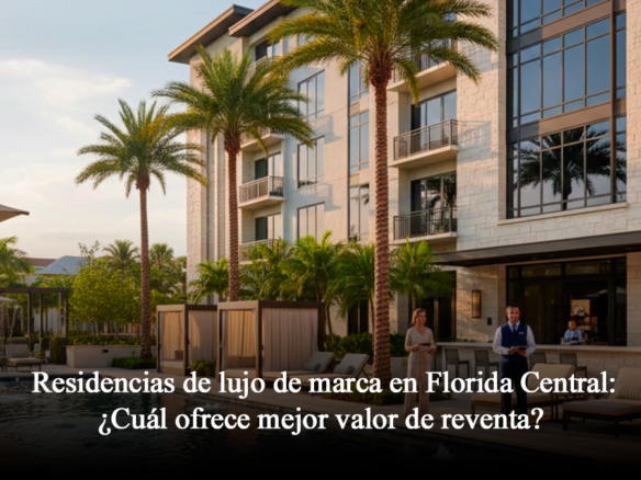Residencias de lujo de marca en Florida Central: cuál ofrece mejor valor de reventa