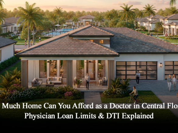 How Much Home Can You Afford as a Doctor in Central Florida Physician Loan Limits & DTI Explained