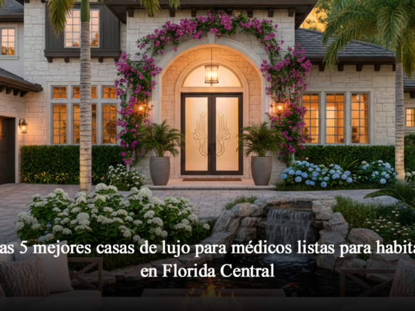 Las 5 mejores casas de lujo para médicos listas para habitar en Florida Central