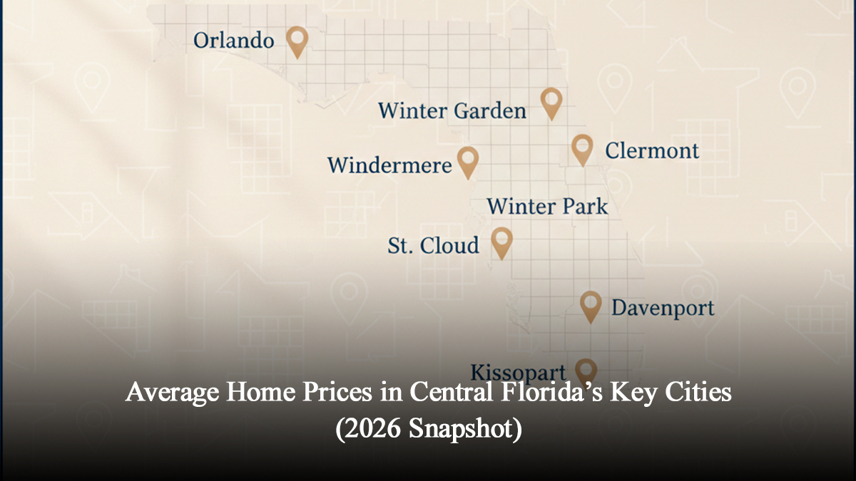 Average Home Prices in Central Florida’s Key Cities (2026 Snapshot)