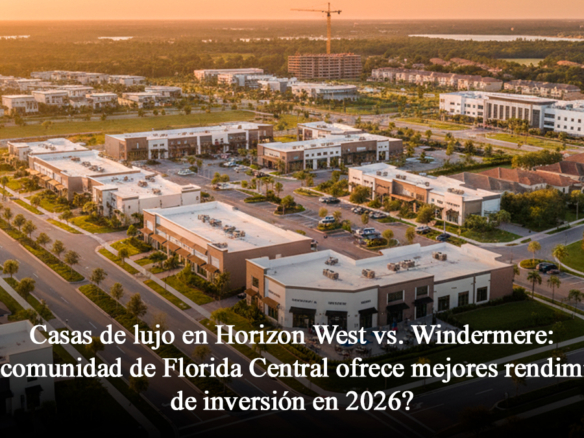 Casas de lujo en Horizon West vs. Windermere: Qué comunidad de Florida Central ofrece mejores rendimientos de inversión en 2026