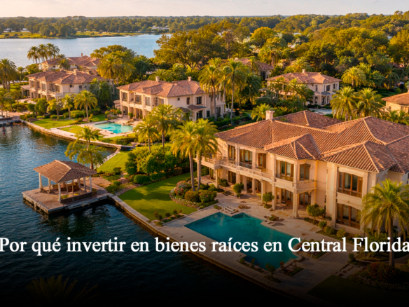 Por qué invertir en bienes raíces en Central Florida