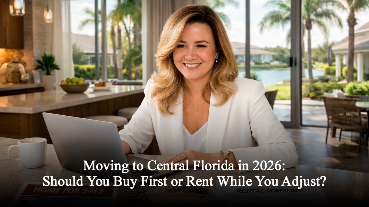 Moving to Central Florida in 2026: Should You Buy First or Rent While You Adjust