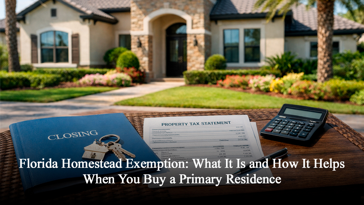 Florida Homestead Exemption: What It Is and How It Helps When You Buy a Primary Residence