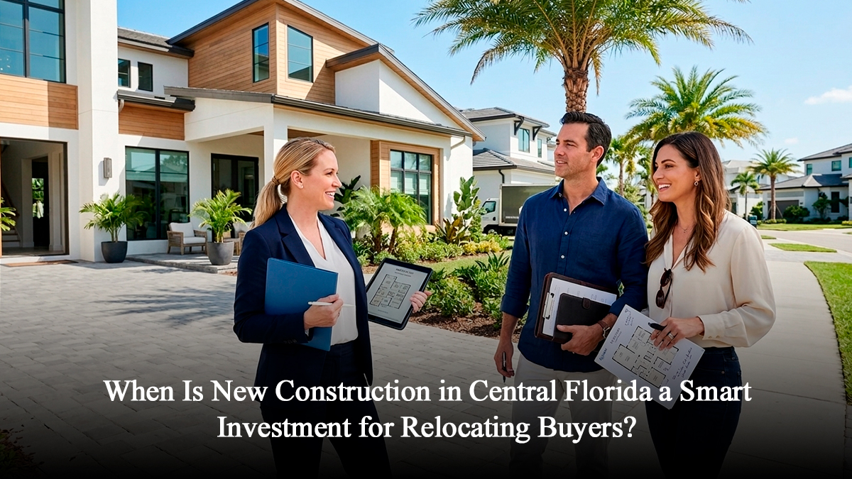 When Is New Construction in Central Florida a Smart Investment for Relocating Buyers