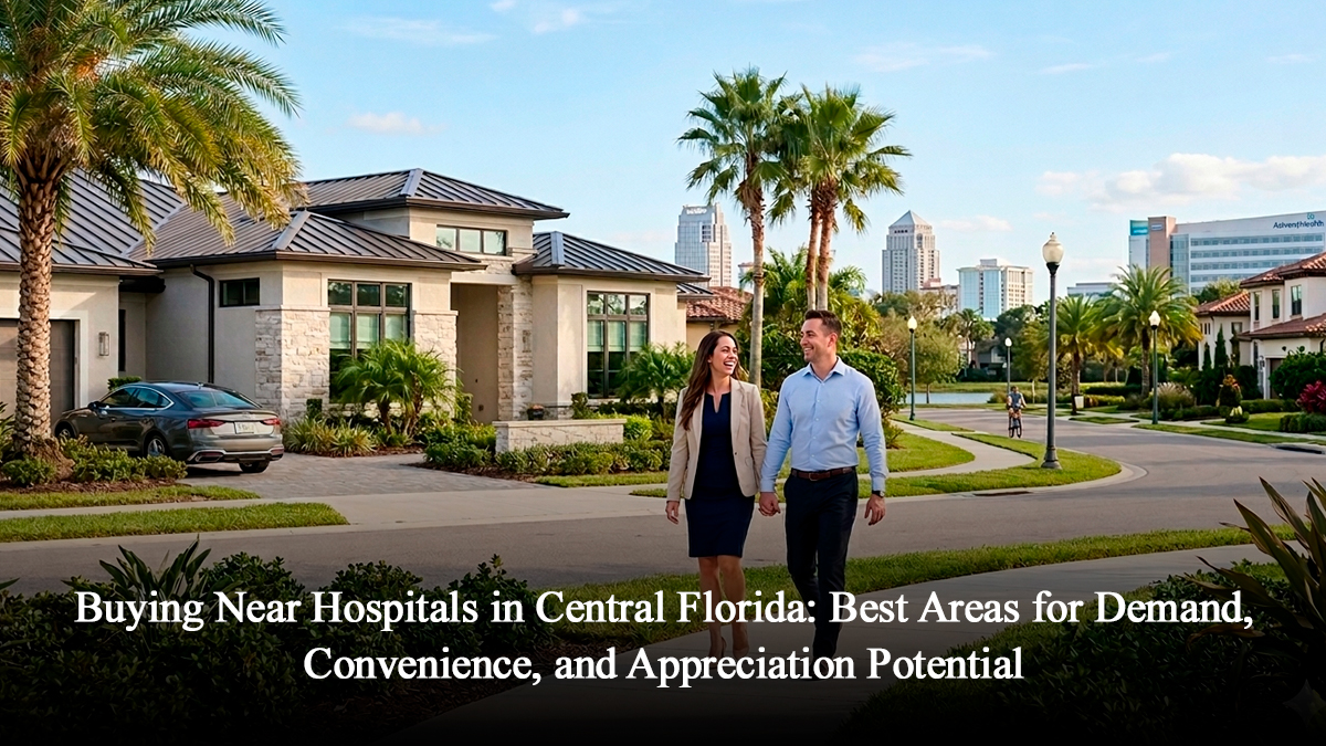Buying Near Hospitals in Central Florida: Best Areas for Demand, Convenience, and Appreciation Potential