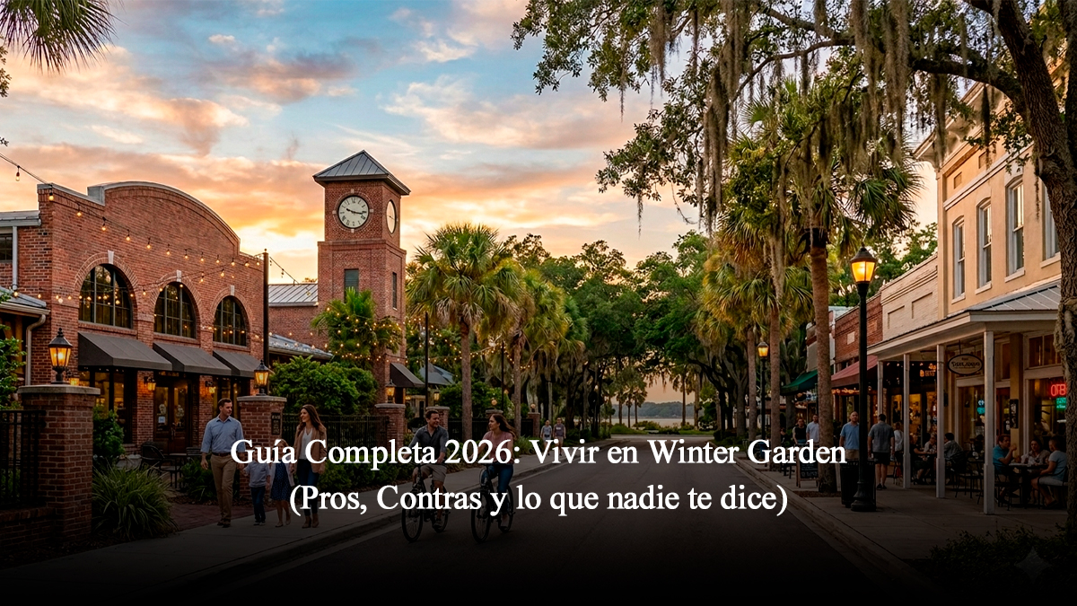 Guía Completa 2026: Vivir en Winter Garden (Pros, Contras y lo que nadie te dice)