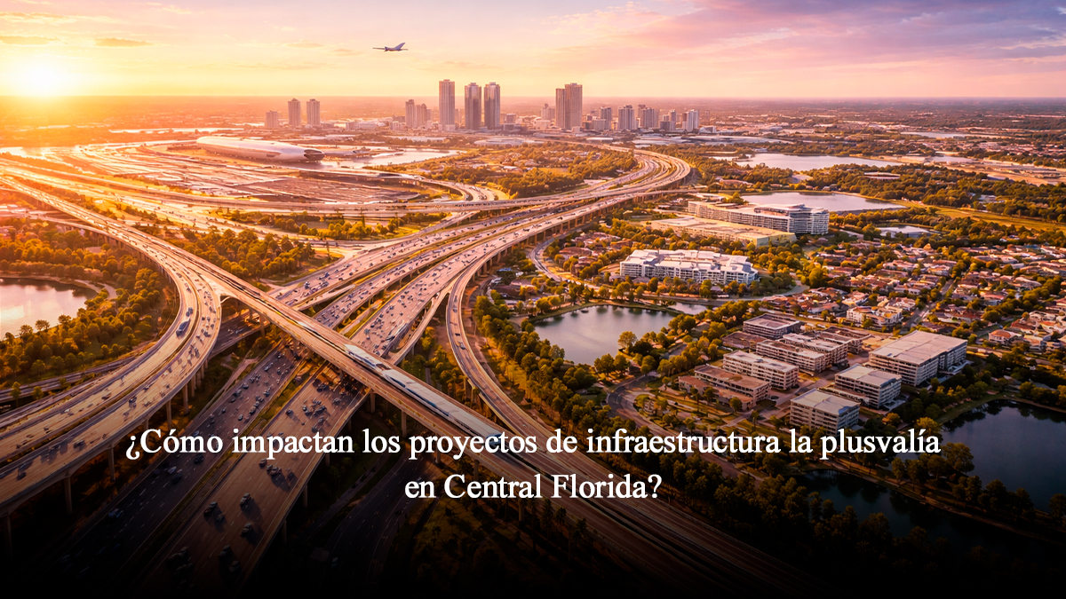 Cómo impactan los proyectos de infraestructura la plusvalía en Central Florida