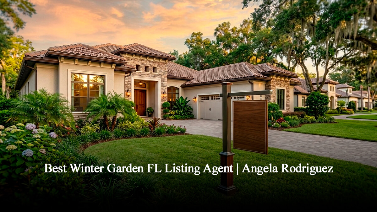 Luxury house for sale in winter garden fl 34787 featured by Angela Rodriguez, premier listing agent showcasing prime real estate and homes for sale in winter garden 34787.