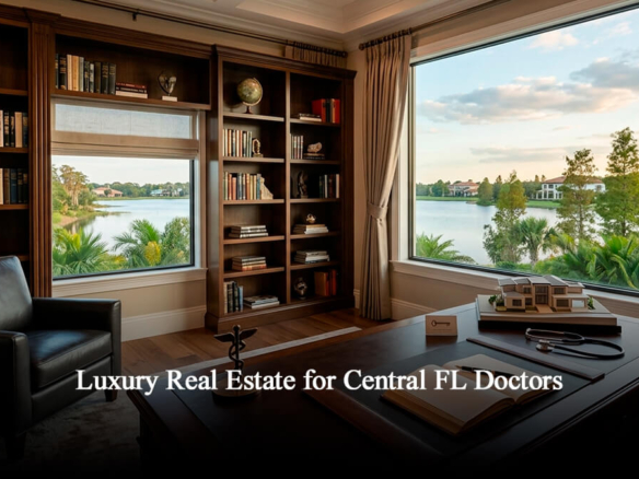 Modern luxury custom estate kitchen featuring a massive quartz island, high-end stainless steel appliances, premium European cabinetry, and bright open-concept lighting in an elite Central Florida residential neighborhood.