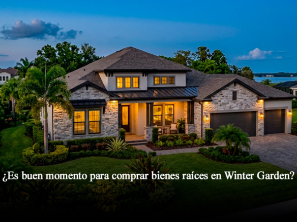 Casa de lujo de estilo contemporaneo en vecindario residencial de Winter Garden Florida
