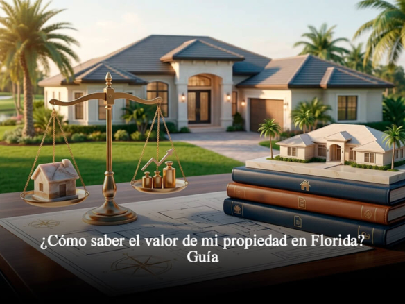 Análisis de valuación inmobiliaria y estudio de mercado para calcular el valor de una casa en Florida Central
