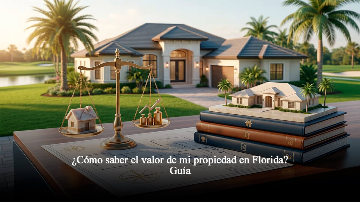 Análisis de valuación inmobiliaria y estudio de mercado para calcular el valor de una casa en Florida Central